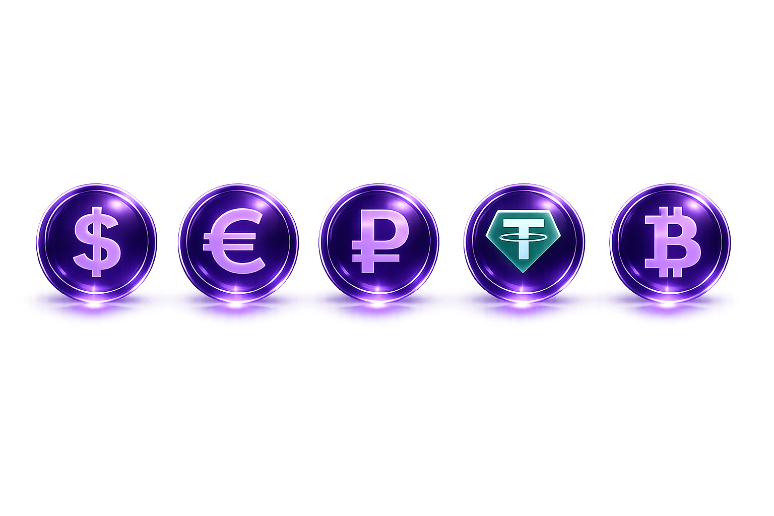 Принимаемые валюты